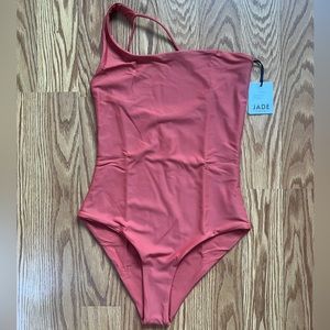 NWT Jade Swim Apex one piece in Terracotta, Size Small
